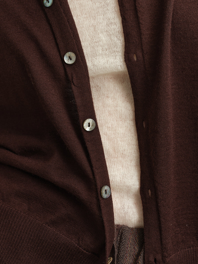 BOBOUTIC - 4903- LEVITY SHIRT - BROWN
