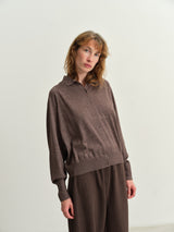 BOBOUTIC - 4903- LEVITY SHIRT - TAUPE