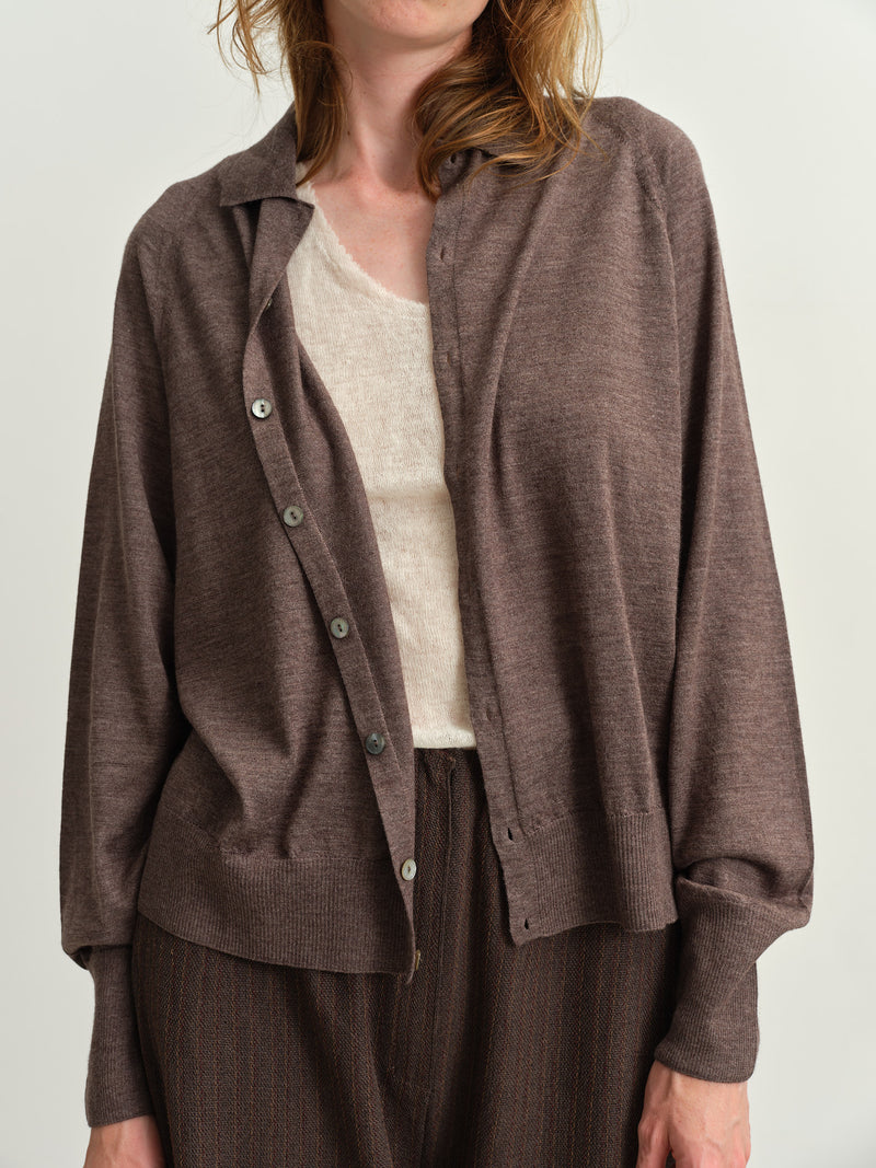 BOBOUTIC - 4903- LEVITY SHIRT - TAUPE