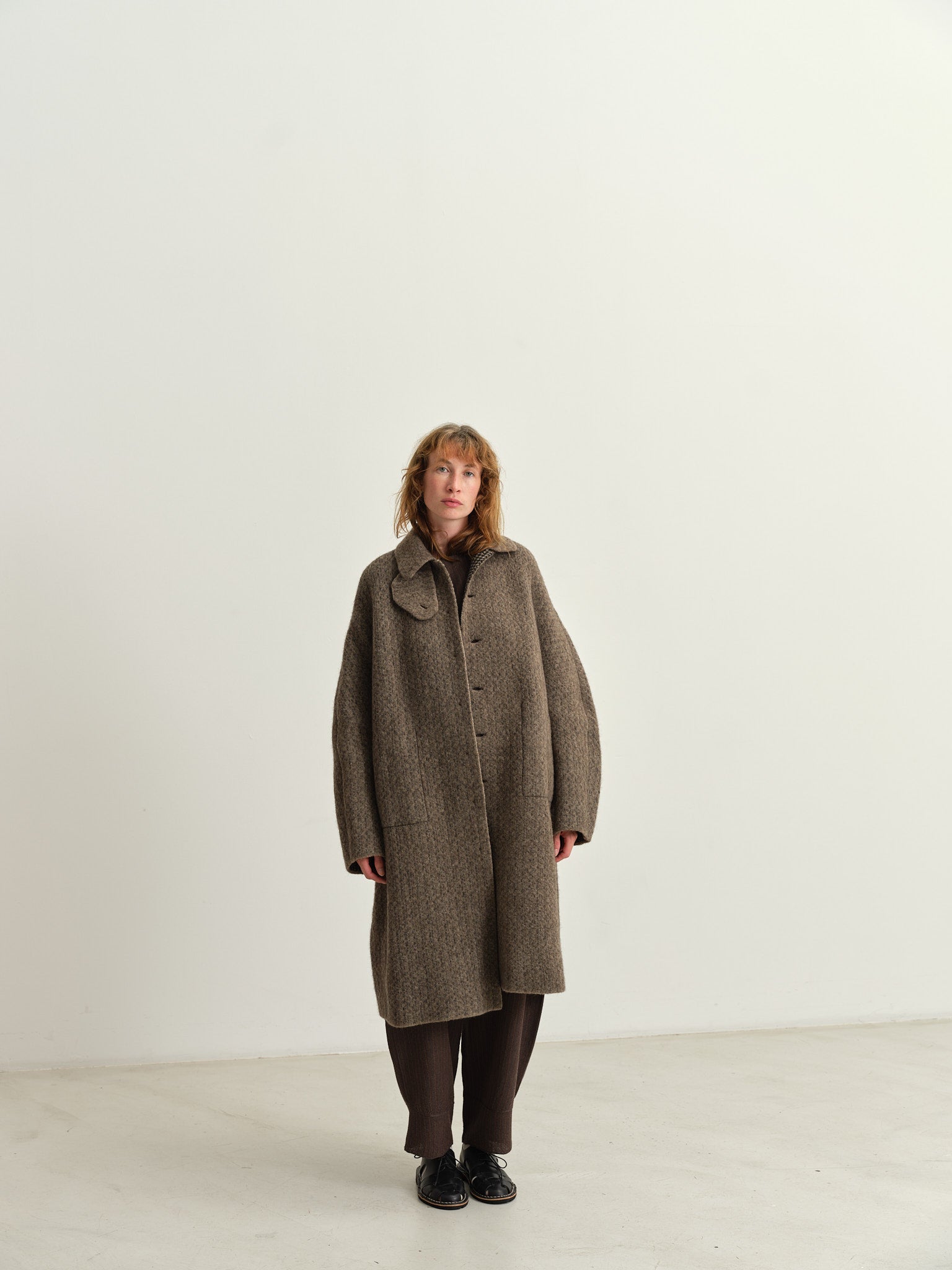 BOBOUTIC - 4979 - BOB'S INSIDEOUT COAT - NATURAL/BROWN