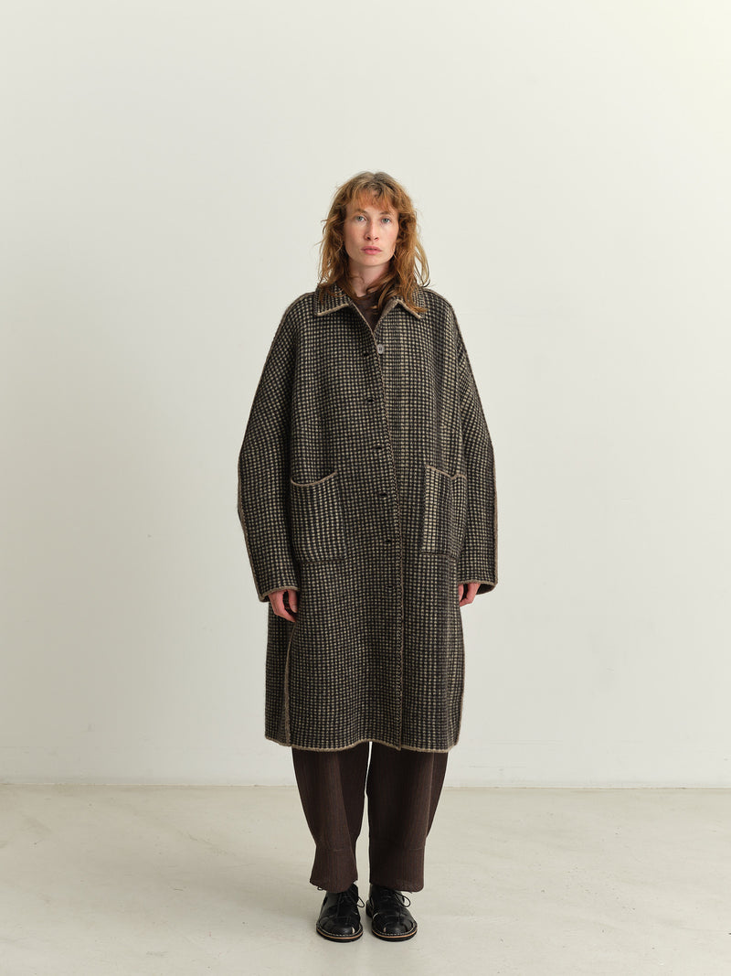 BOBOUTIC - 4979 - BOB'S INSIDEOUT COAT - NATURAL/BROWN