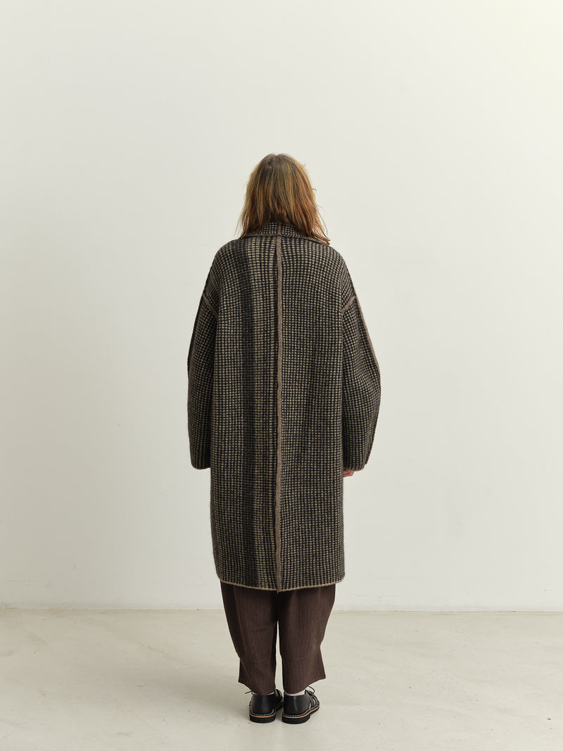 BOBOUTIC - 4979 - BOB'S INSIDEOUT COAT - NATURAL/BROWN