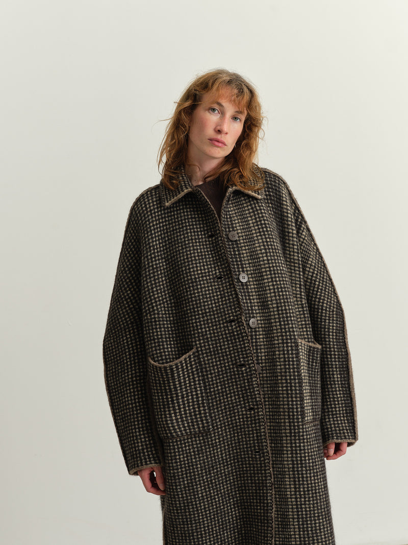 BOBOUTIC - 4979 - BOB'S INSIDEOUT COAT - NATURAL/BROWN