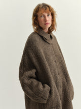 BOBOUTIC - 4979 - BOB'S INSIDEOUT COAT - NATURAL/BROWN