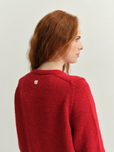 NITTO - NINO OSW CARDIGAN - BORDEAUX