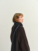 MOULETA - CASHMERE SCARF - BLACK