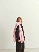 MOULETA - CASHMERE SCARF - PINK