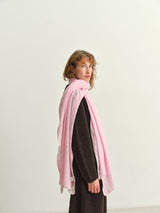 MOULETA - CASHMERE SCARF - PINK