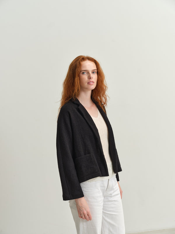 Cashmere Jacket - P1999/TS920 - Black