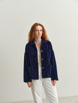 NITTO - MARA JACKET DOUBLE - BLUE/TARTAN