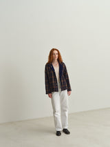 NITTO - MARA JACKET DOUBLE - BLUE/TARTAN
