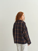 NITTO - MARA JACKET DOUBLE - BLUE/TARTAN