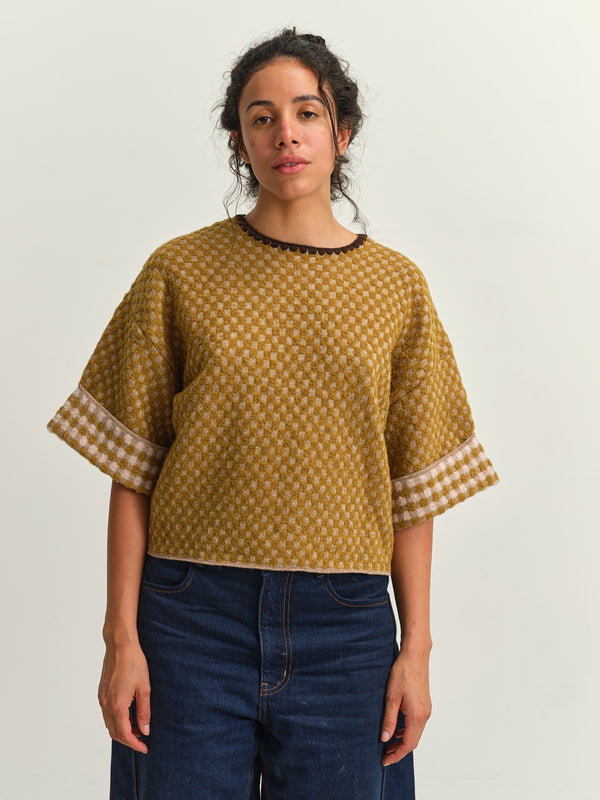 Check Pattern Pullover