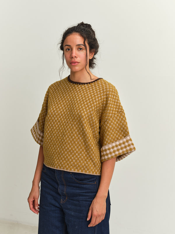 Check Pattern Pullover