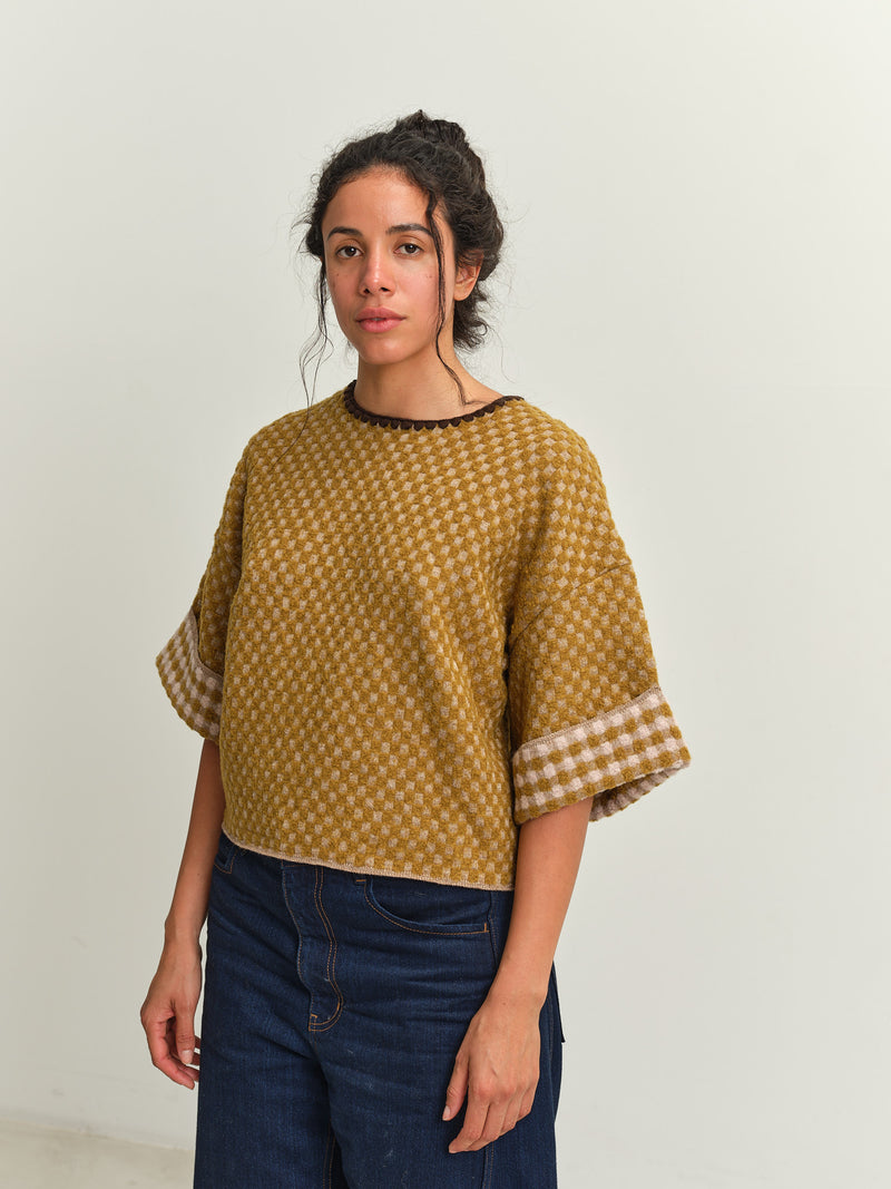 Check Pattern Pullover