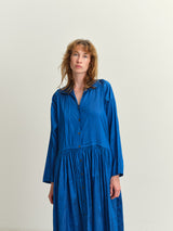 CHRISTIAN PEAU - SILK DRESS - OCEAN