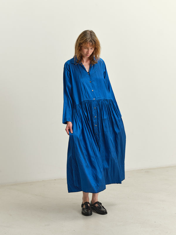 CHRISTIAN PEAU - SILK DRESS - OCEAN