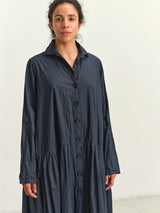 RICORRROBE - bd dress - crispy cotton - navy