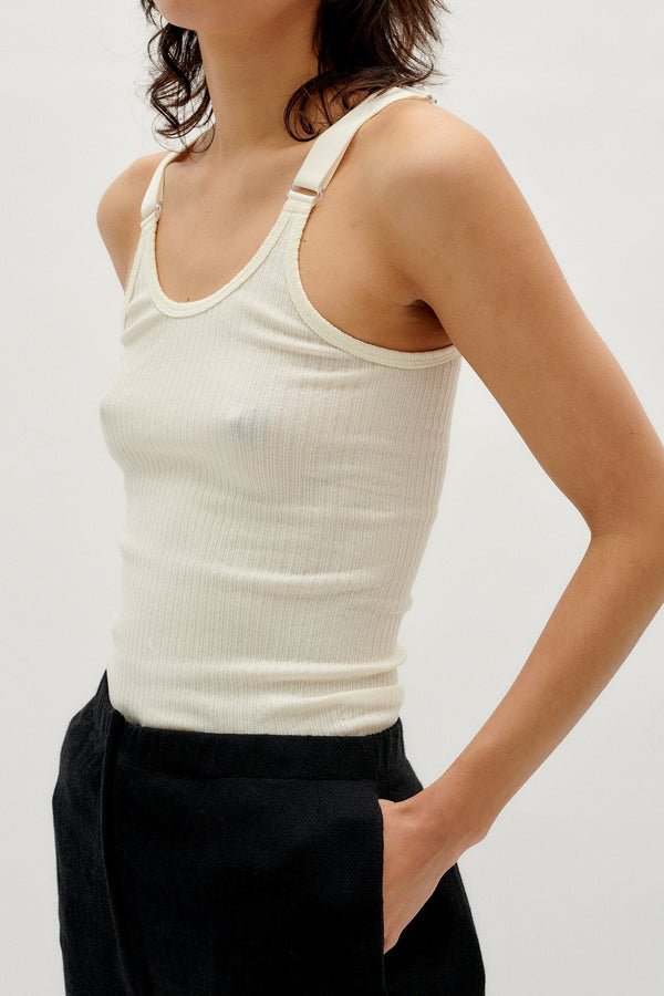 BABACO - Tank Top - Ivory