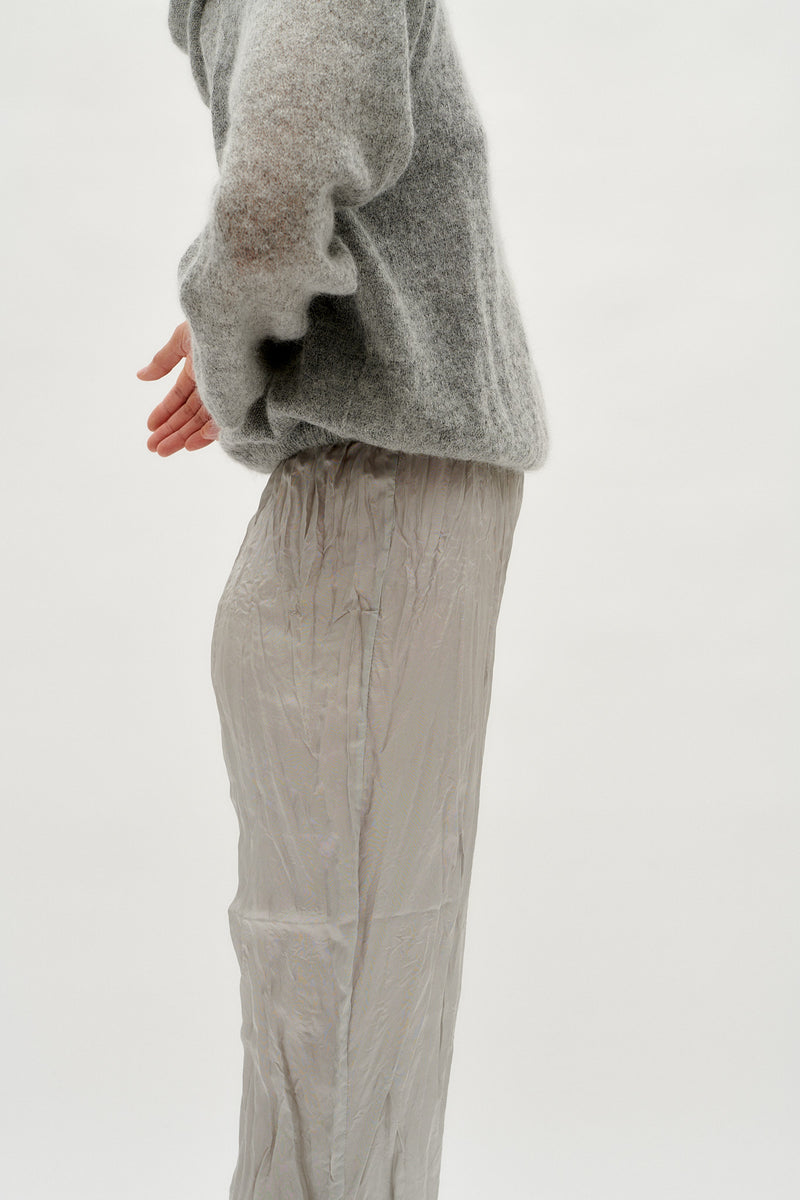 GUDRUN & GUDRUN - Blow Silk Pants - Grey