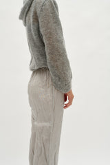 GUDRUN & GUDRUN - Blow Silk Pants - Grey