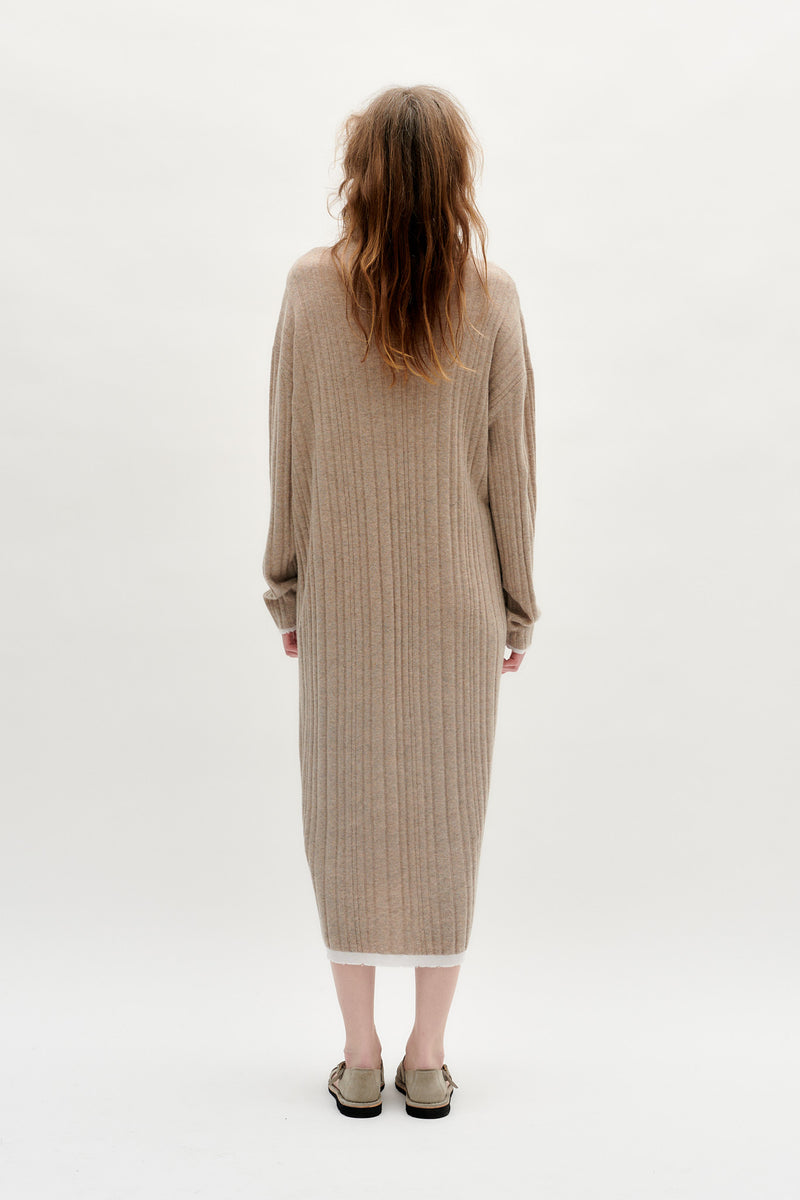 DUNE_ - Ribbed Knit Dress