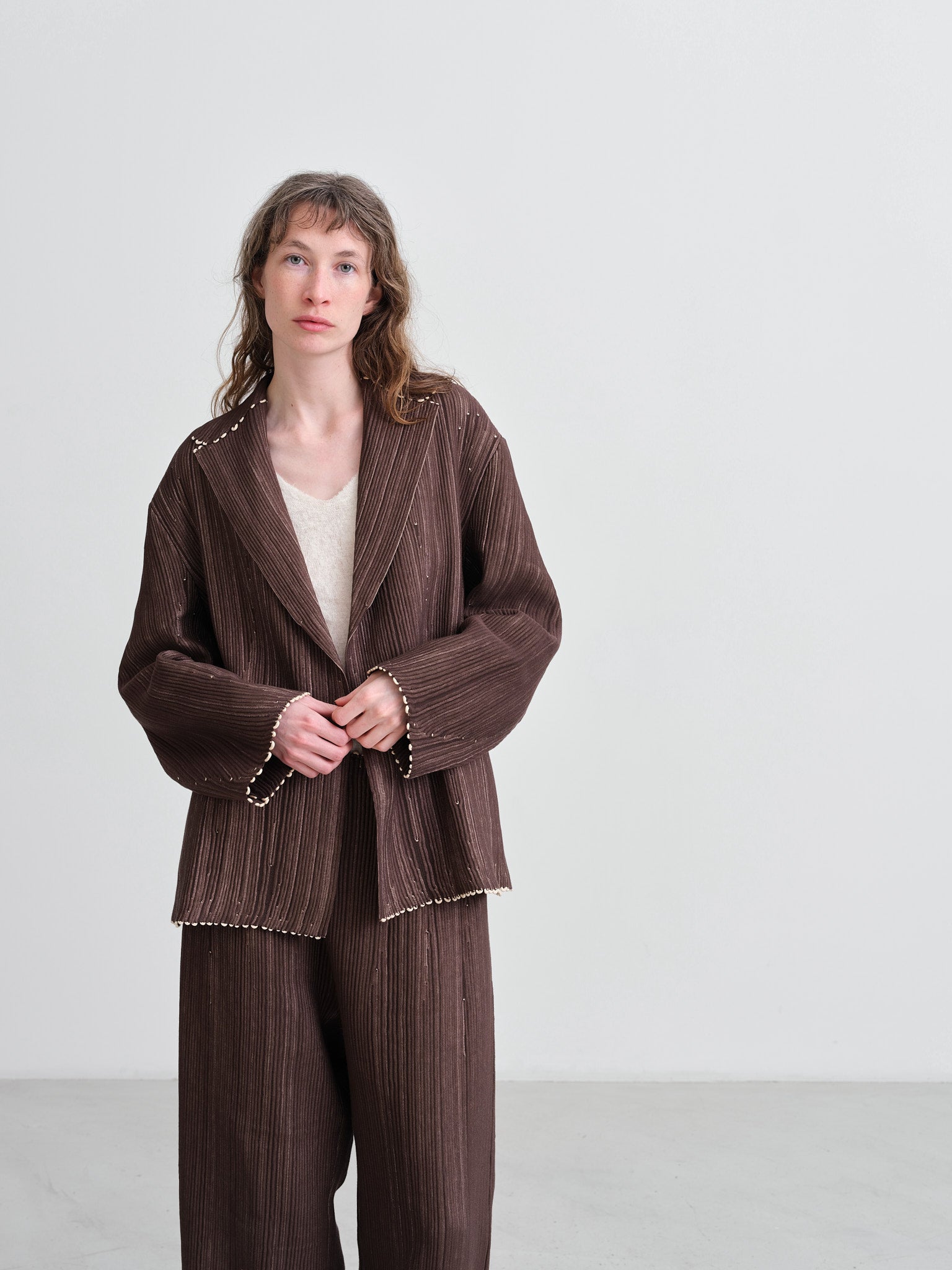 BOBOUTIC - 4887 LINEA JACKET - BROWN/NUDE