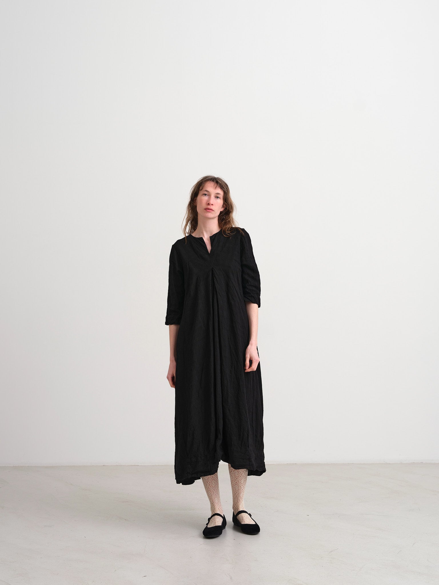 RICORRROBE - SW DRESS - BLACK