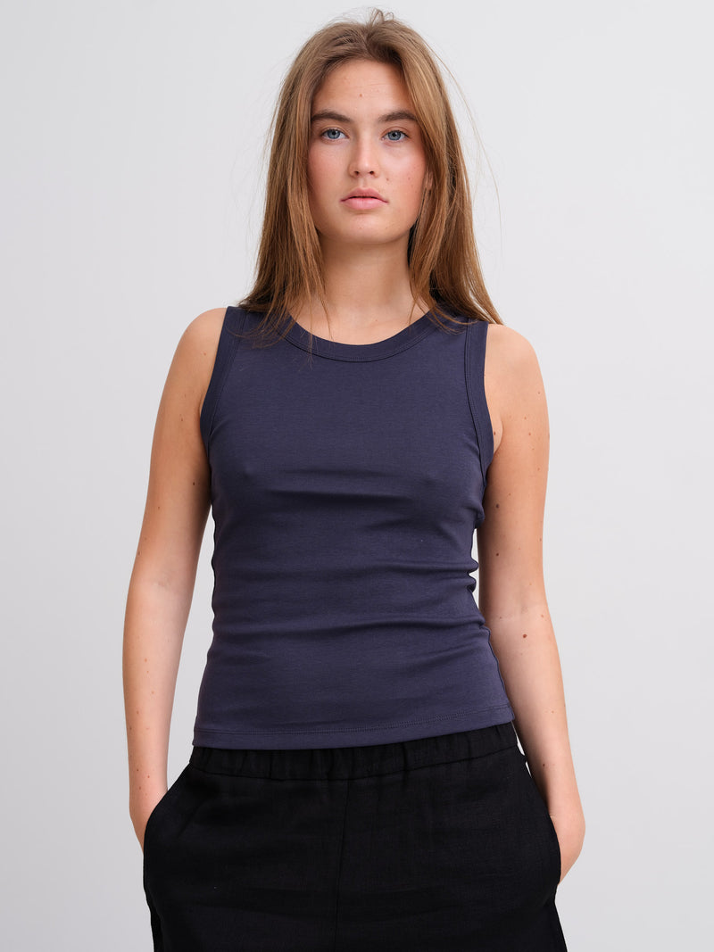 SIGNE - JUNE TANKTOP - NAVY