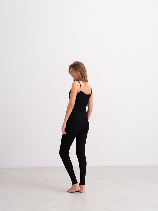 SIGNE - APRIL STRAPTOP - BLACK