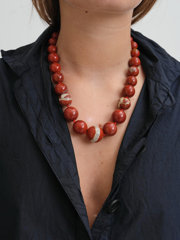 LEPAGON - BIG JASPER NECKLACE