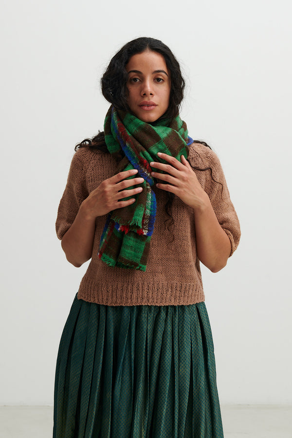 RUNAWAY BICYCLE - HANDWOVEN WOOL SCARF