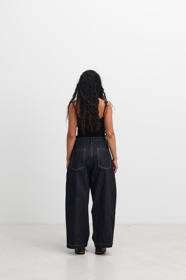 WRIGHT + DOYLE - SINGLE PLEAT JEAN