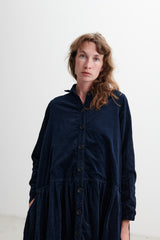 RICORRROBE - bd dress - dark navy velvet