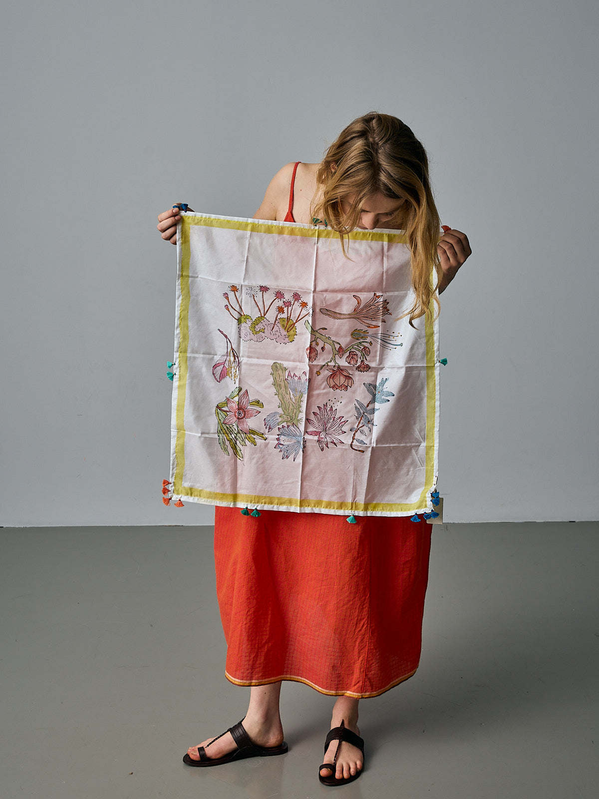 Herbarium-155 - Silk Scarf