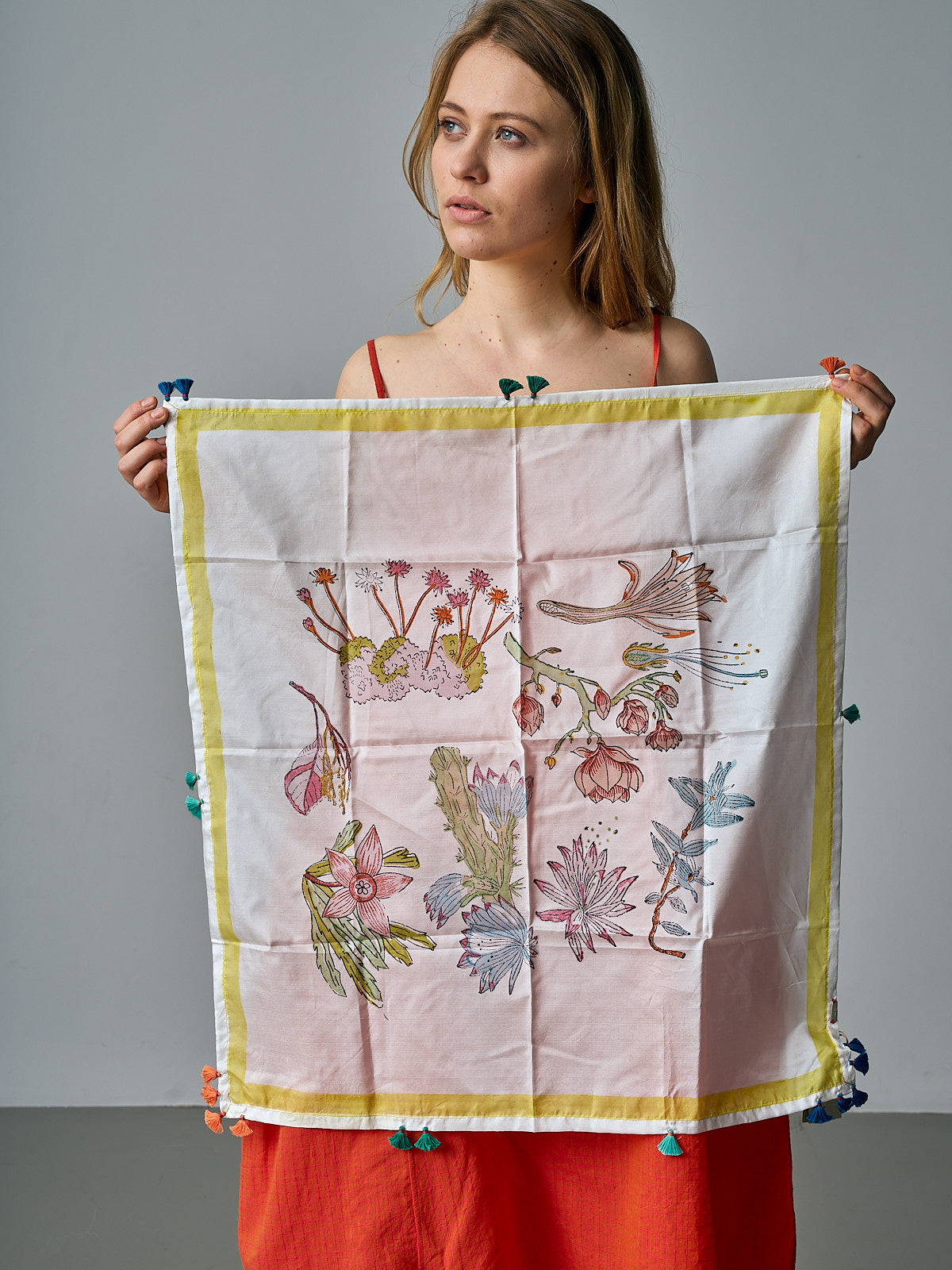 Herbarium-155 - Silk Scarf