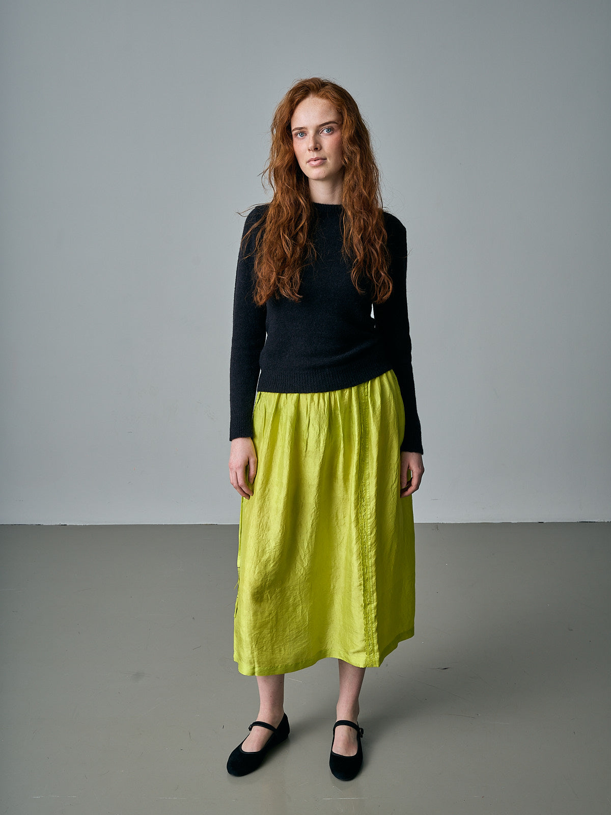 Stella Skirt - Lime Green