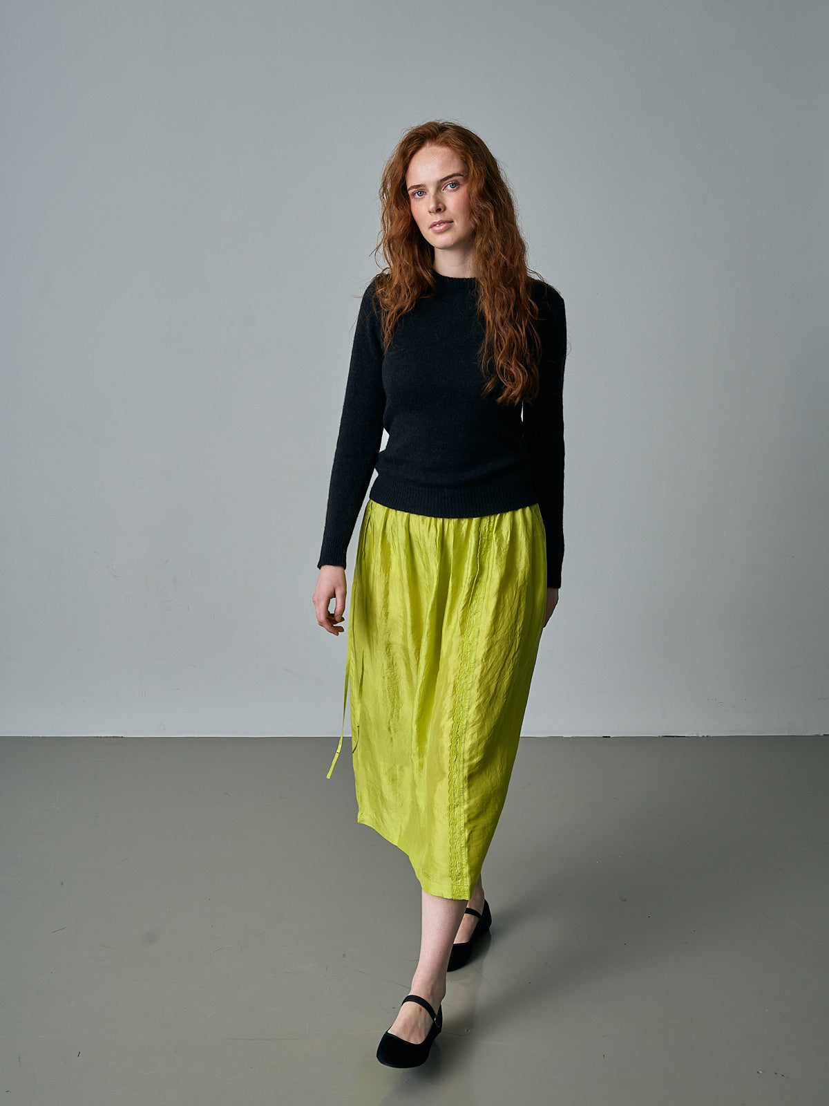 Stella Skirt - Lime Green