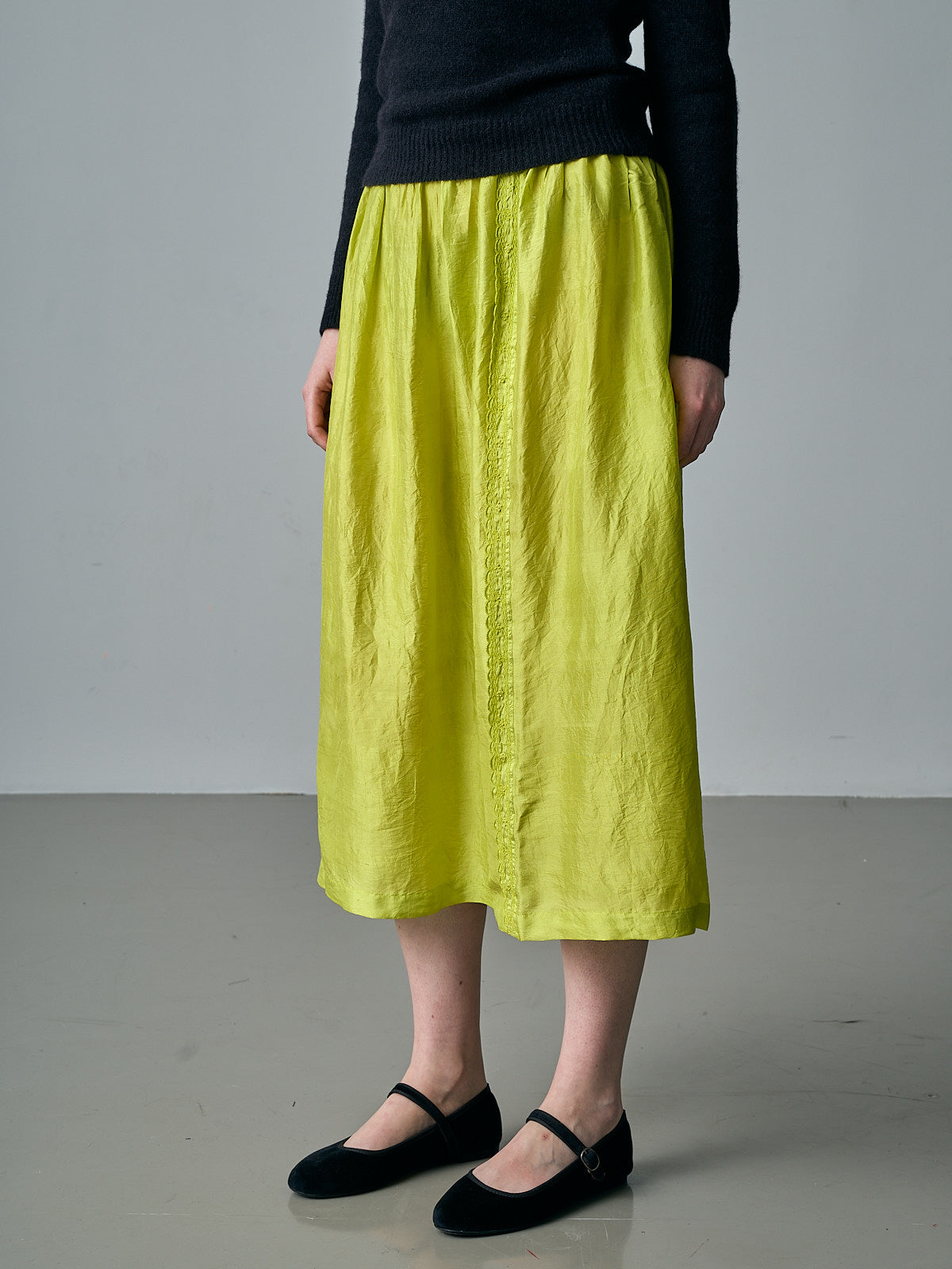Stella Skirt - Lime Green