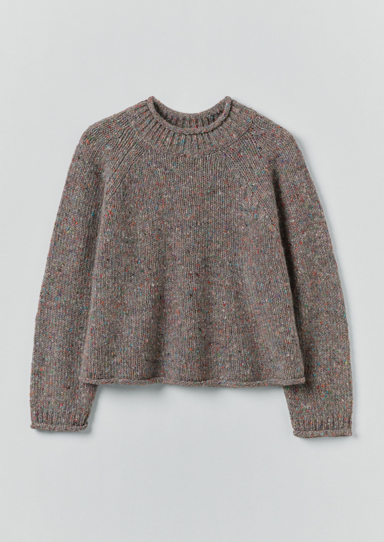 Orla Donegal Wool Sweater - Fossil