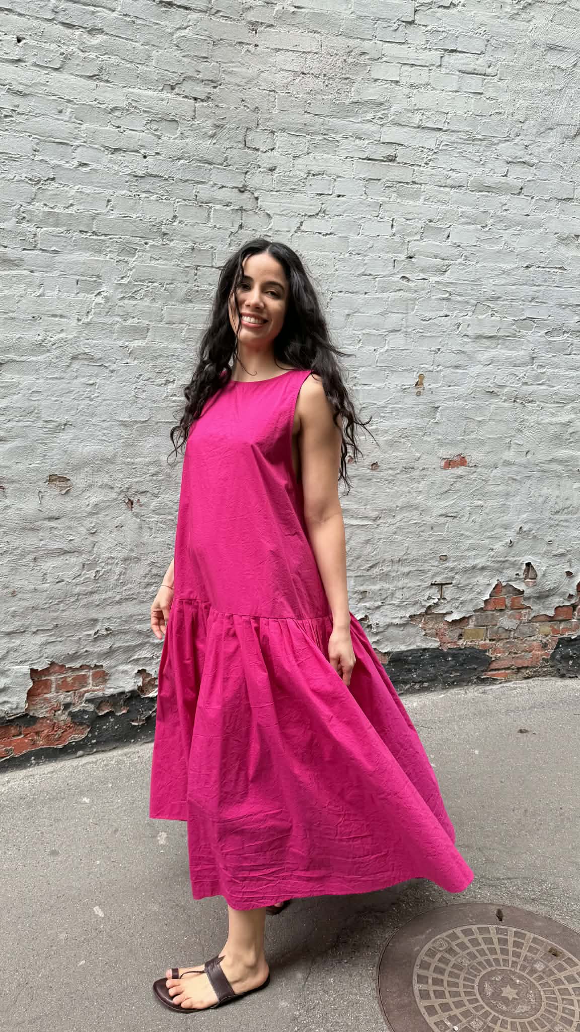 Dress - P2042/TS940 - Raspberry