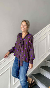 INJIRI - MIRAJ-79 SILK SHIRT
