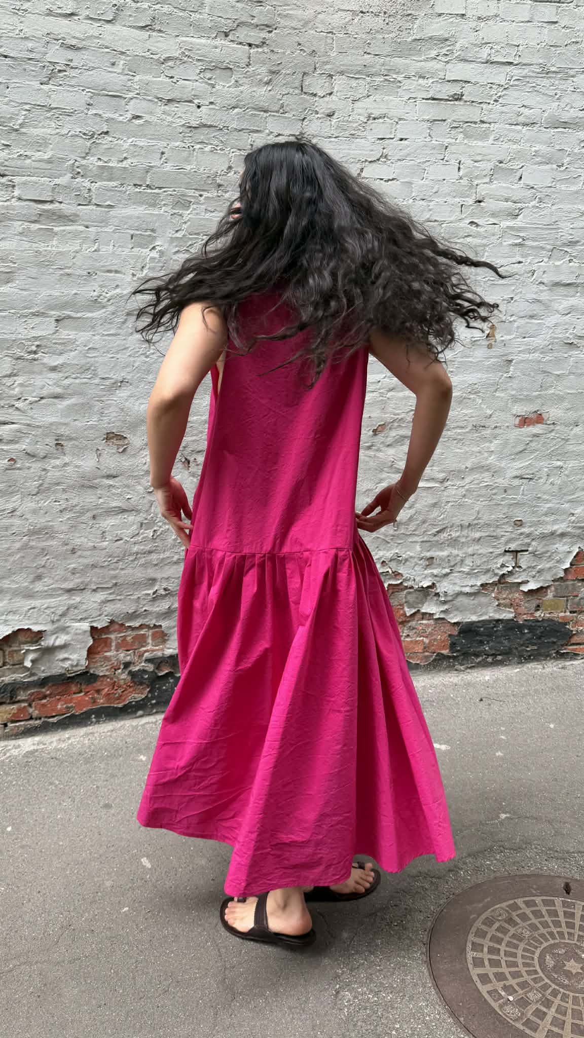 Dress - P2042/TS940 - Raspberry