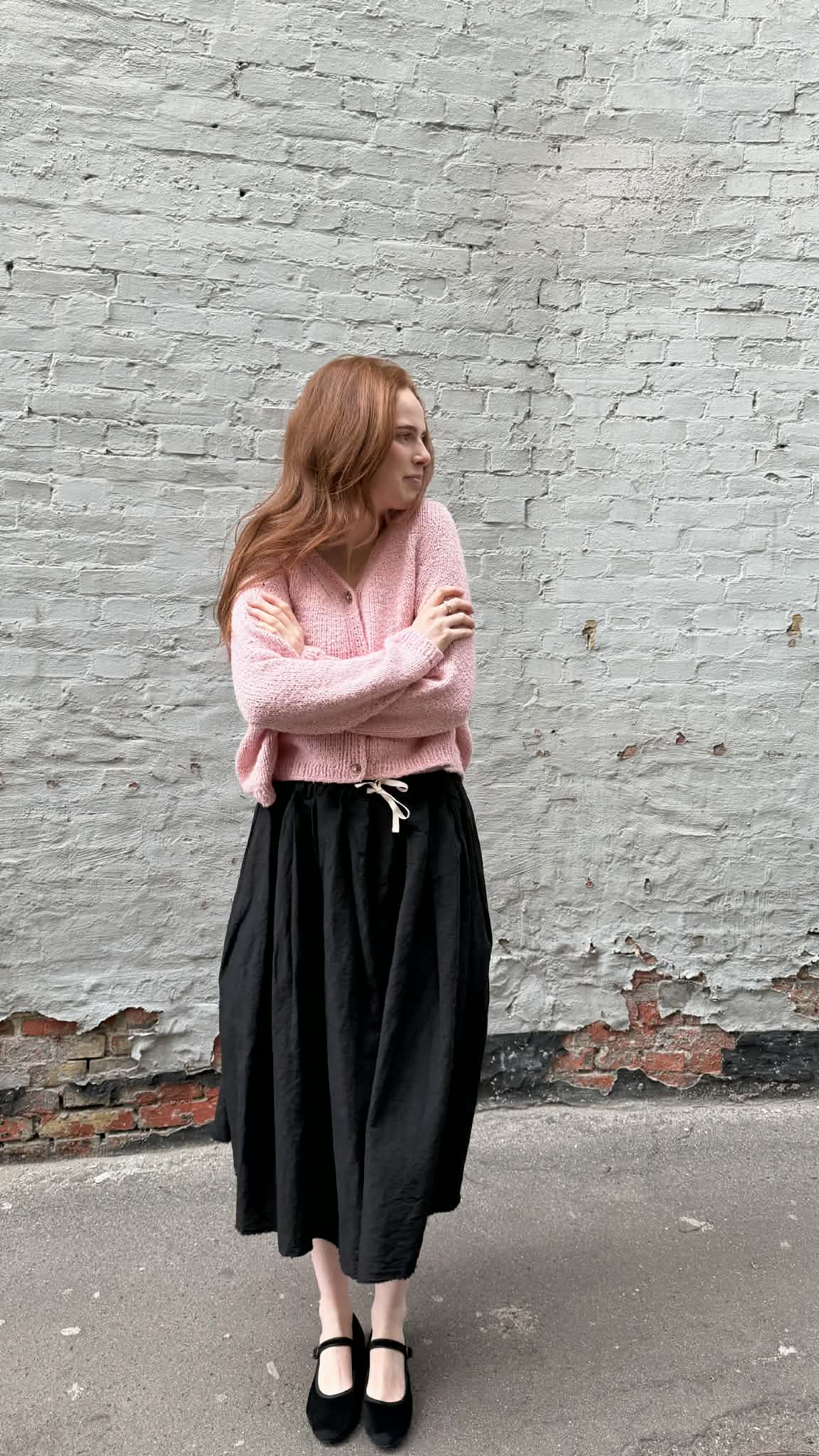 Nino OSW Cardigan - Baby Pink