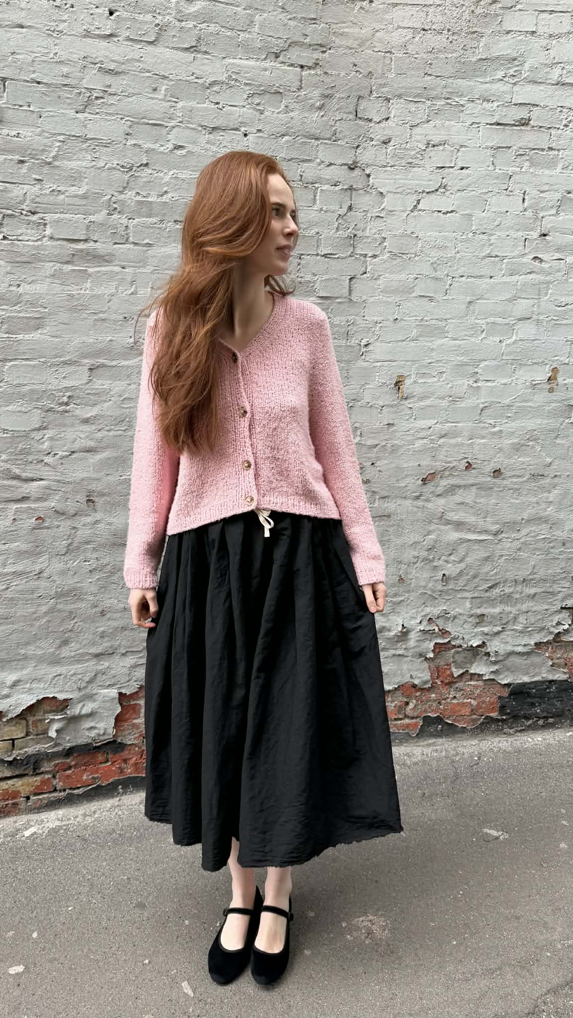 Nino OSW Cardigan - Baby Pink