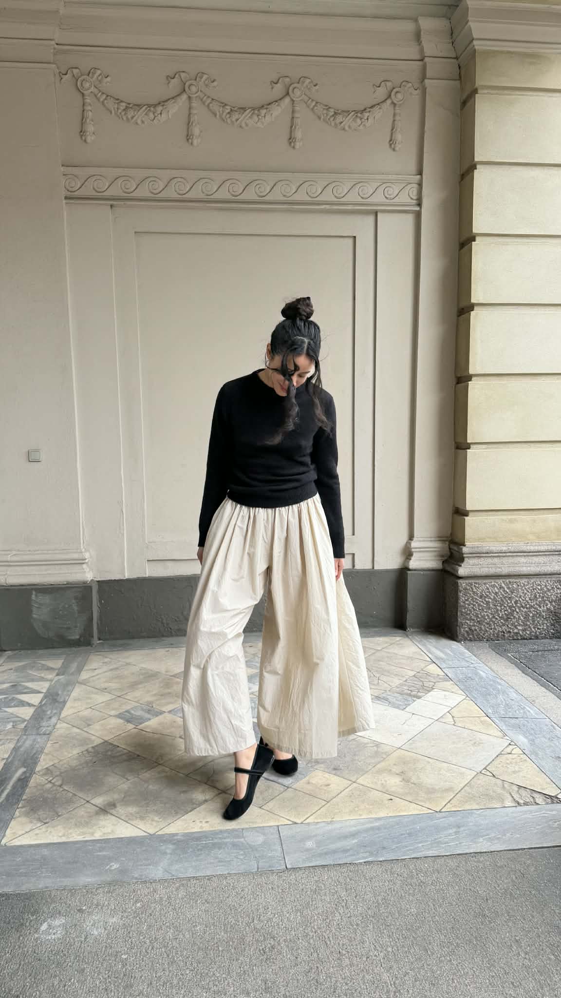 Skirt Pants - P1904/TS940 - Cappuccino