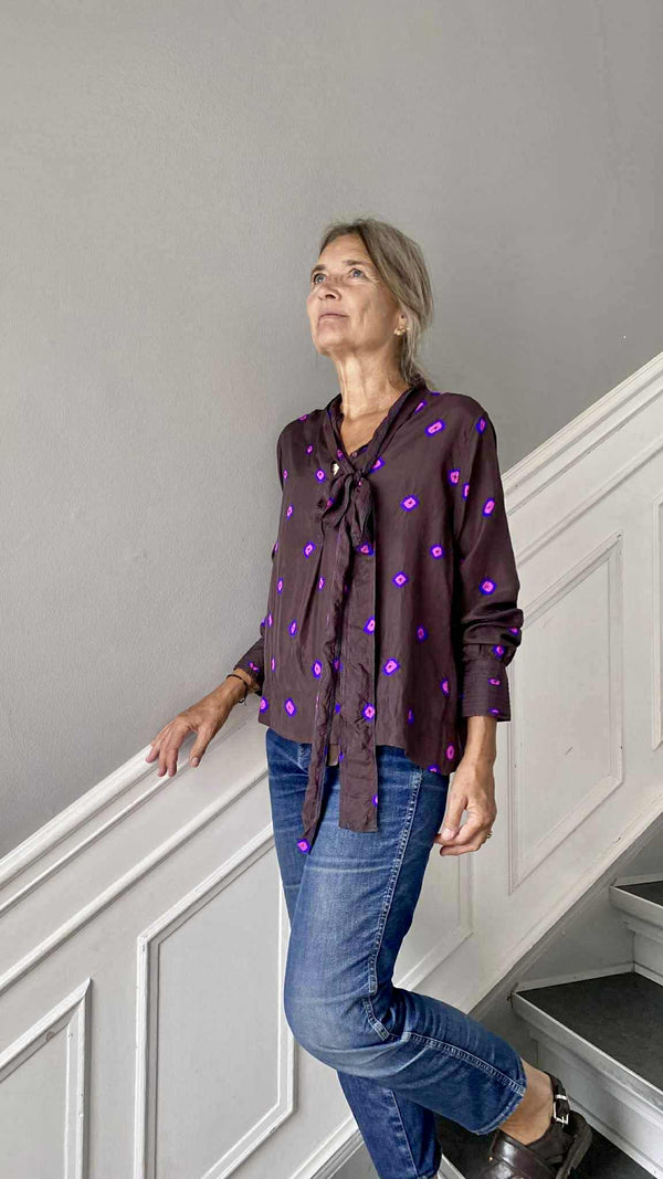INJIRI - MIRAJ-79 SILK SHIRT