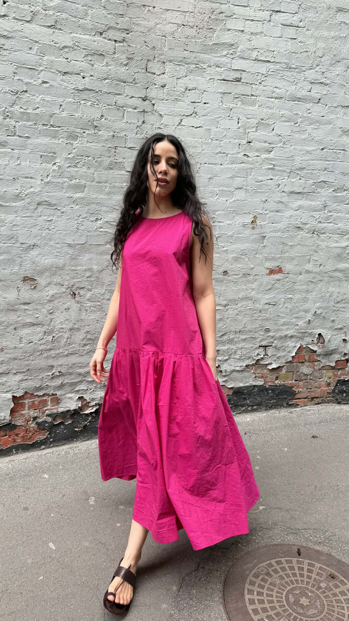 Dress - P2042/TS940 - Raspberry