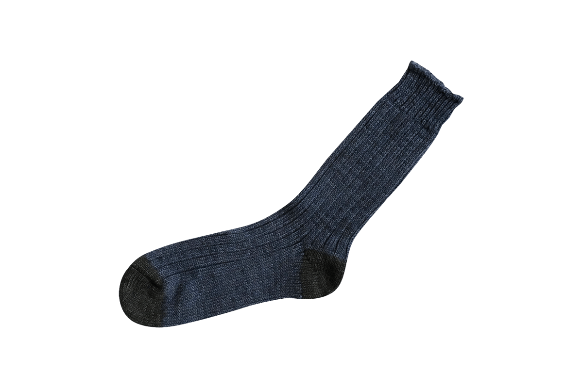 NISHIGUCHI KUTSUSHITA - RECYCLED COTTON SOCKS
