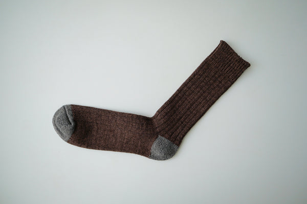 NISHIGUCHI KUTSUSHITA - RECYCLED COTTON SOCKS